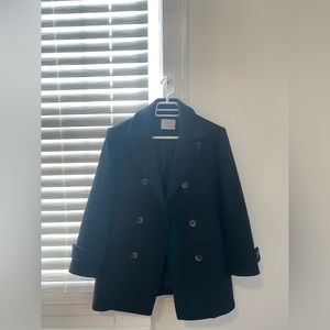 Zara kids black coat